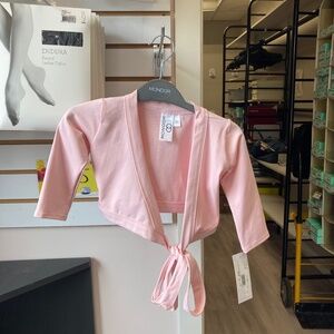 Mondor True Pink Wrap Sweater